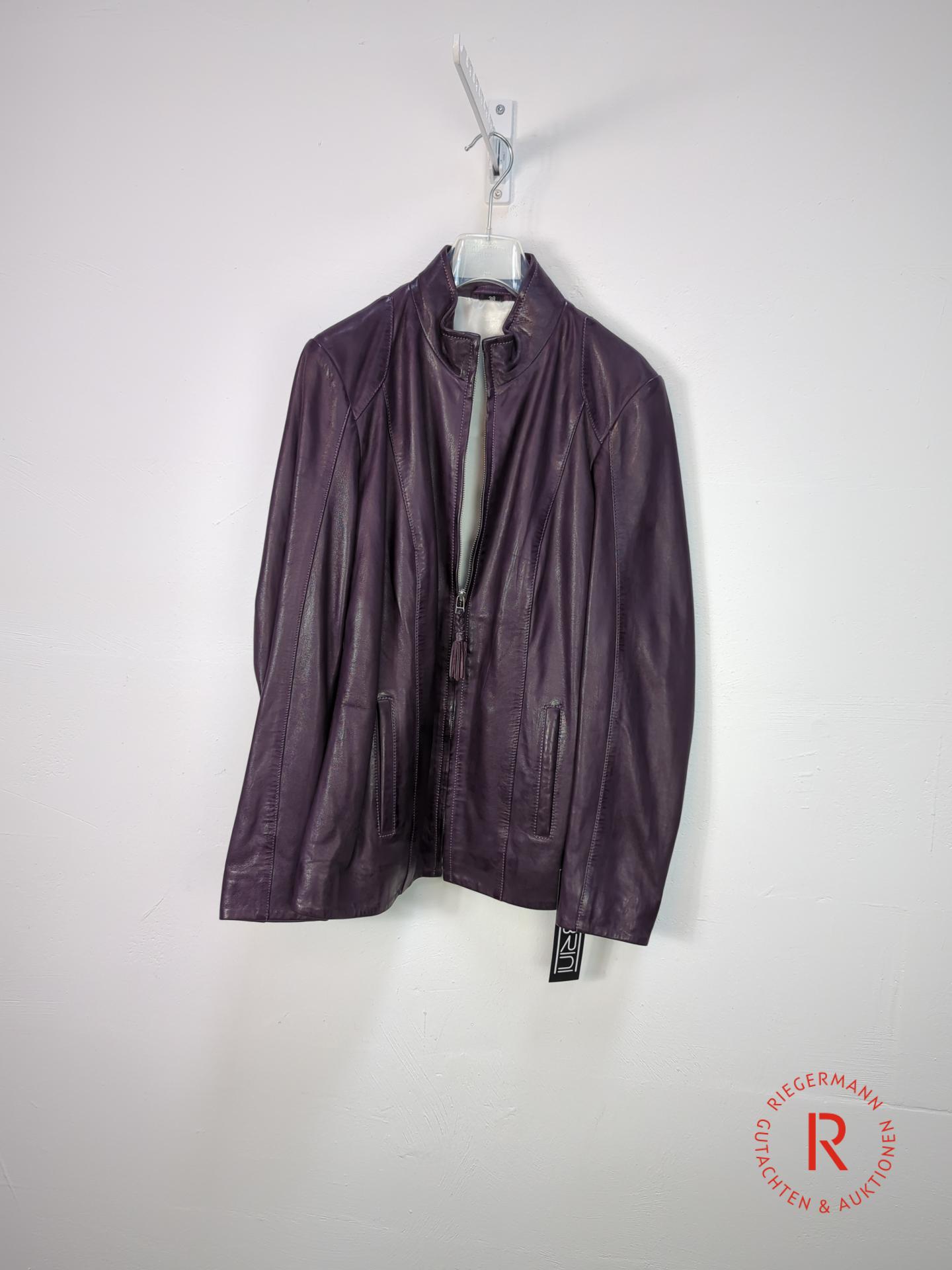 DAMEN LEDERJACKE GRÖSSE 38